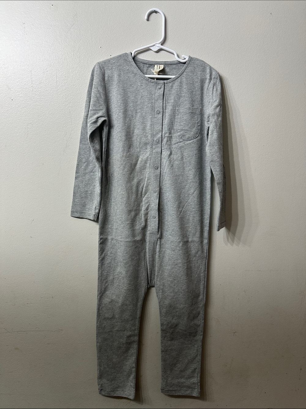 Gray Label Organic Cotton One Piece Jumpsuit Gray 3-4Y NWT